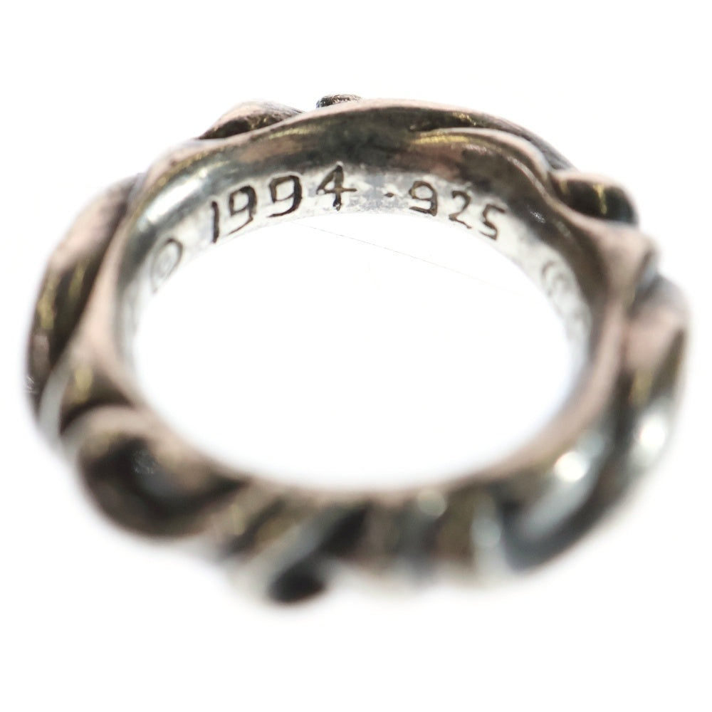 CHROME HEARTS(クロムハーツ) SCRL BAND スクロールバンド リング シルバー BCA351