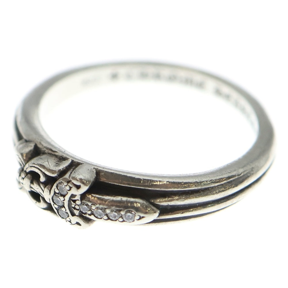 CHROME HEARTS(クロムハーツ) BABYCLSC P/DIA ベイビークラシック ダガーリング PAVEダイヤ シルバー