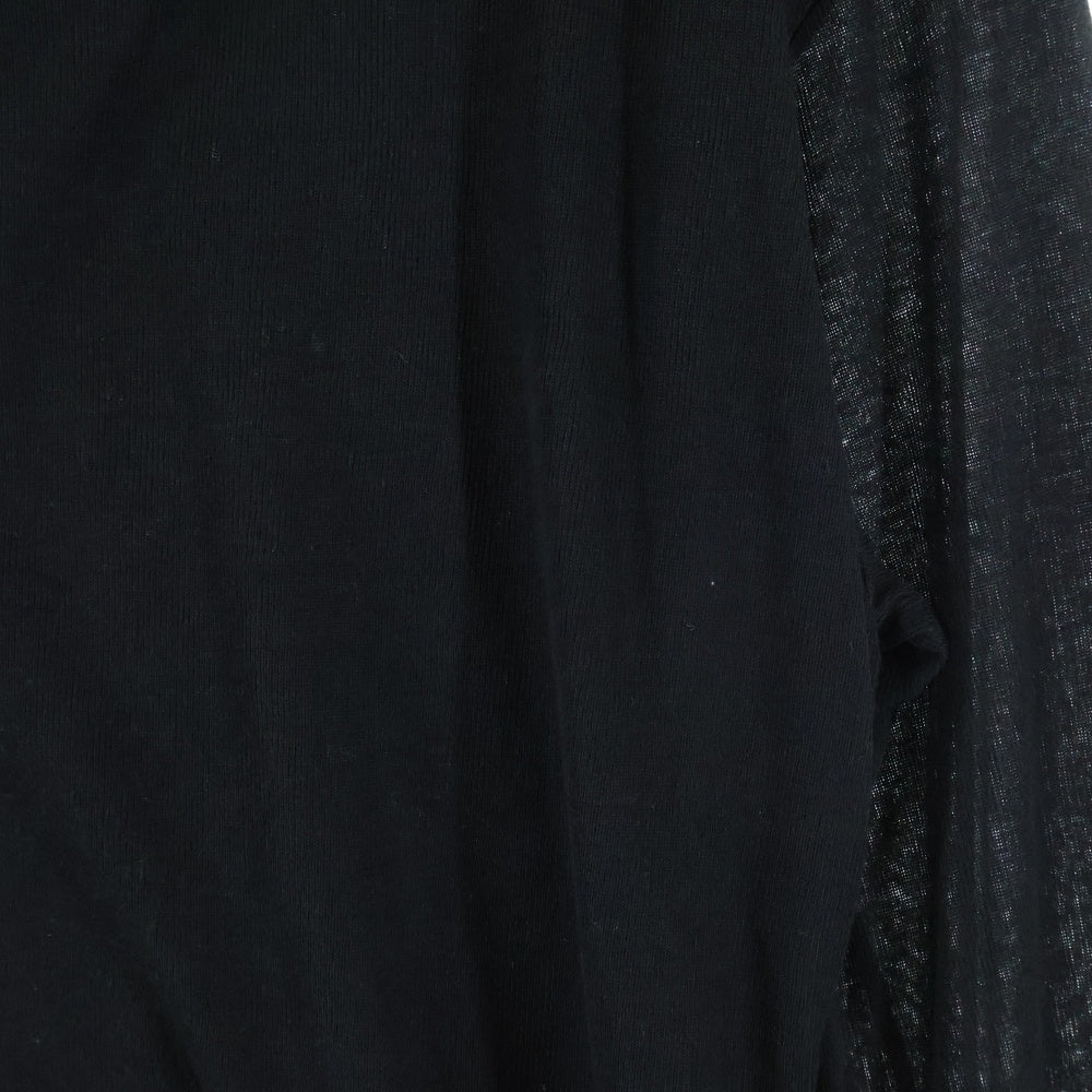 NO/FAITH STUDIOS(ノーフェイスストゥディオス) レイヤード 長袖Tシャツ カットソー ロンT ブラック V294 465-45