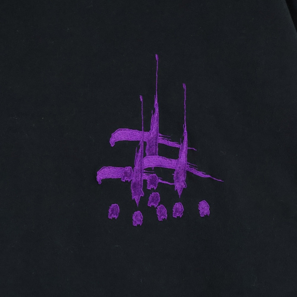 cvtvlist(カタリスト) Usual Tee ユージュアル スウェット 刺繍 Tシャツ 半袖カットソー ブラック 2301070301