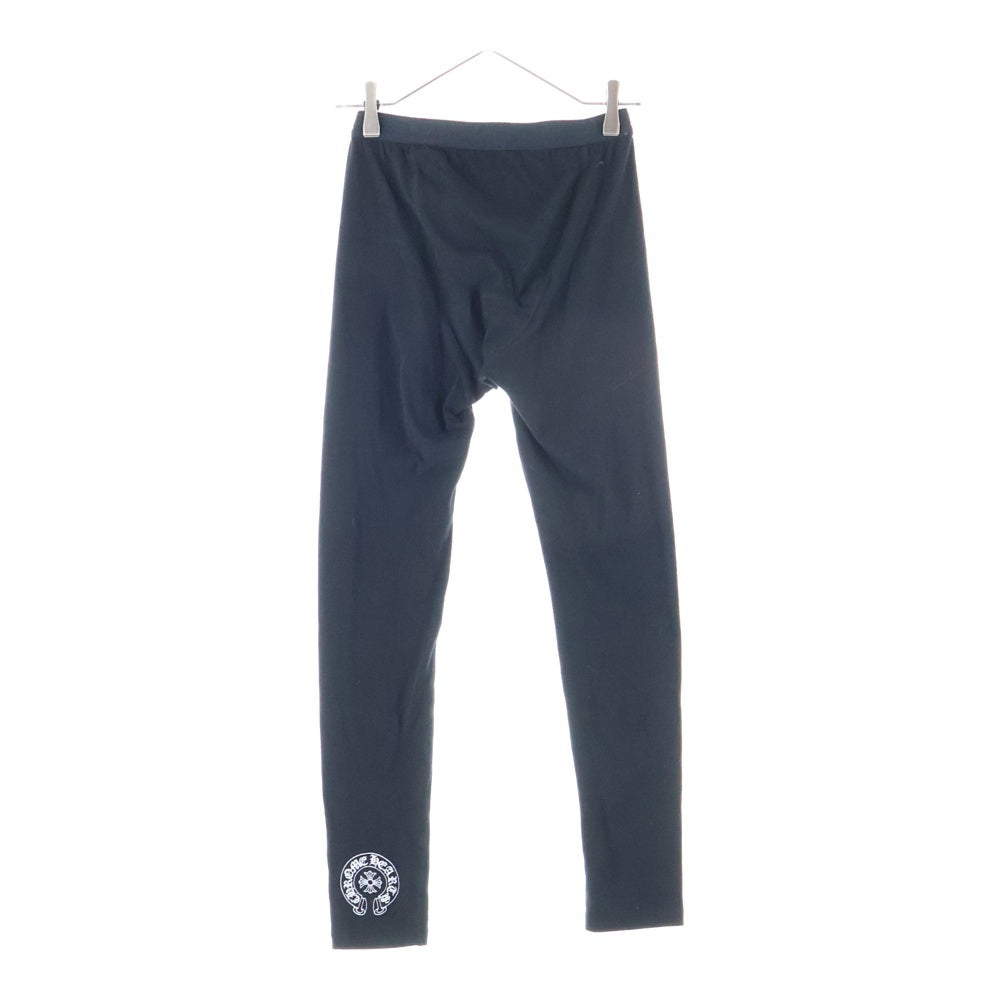 CHROME HEARTS(クロムハーツ) ホースシュープリント レギンス ブラック