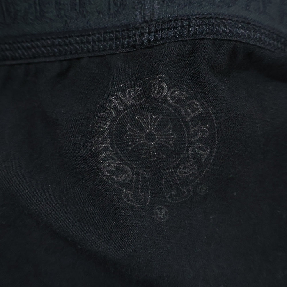 CHROME HEARTS(クロムハーツ) ホースシュープリント レギンス ブラック
