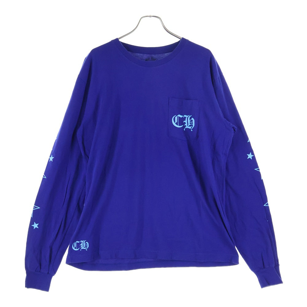 CHROME HEARTS(クロムハーツ) BLUE STAR LONG SLEEVE TEE バックスター