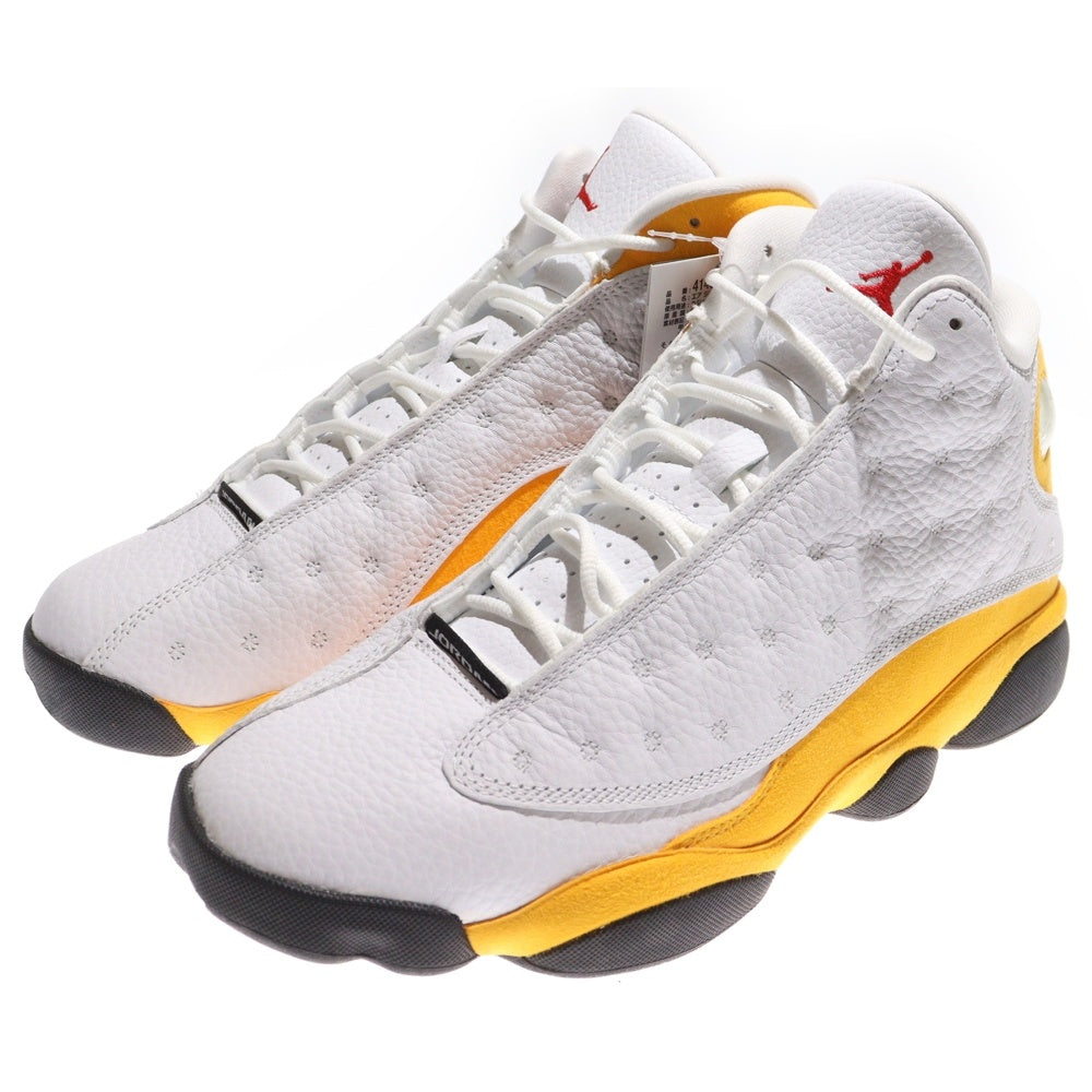 NIKE(ナイキ) Air Jordan 13 Del Sol エアジョーダン13 デルソル ハイカットスニーカー ホワイト/イエロー 414571‐167 US10/28.0cm