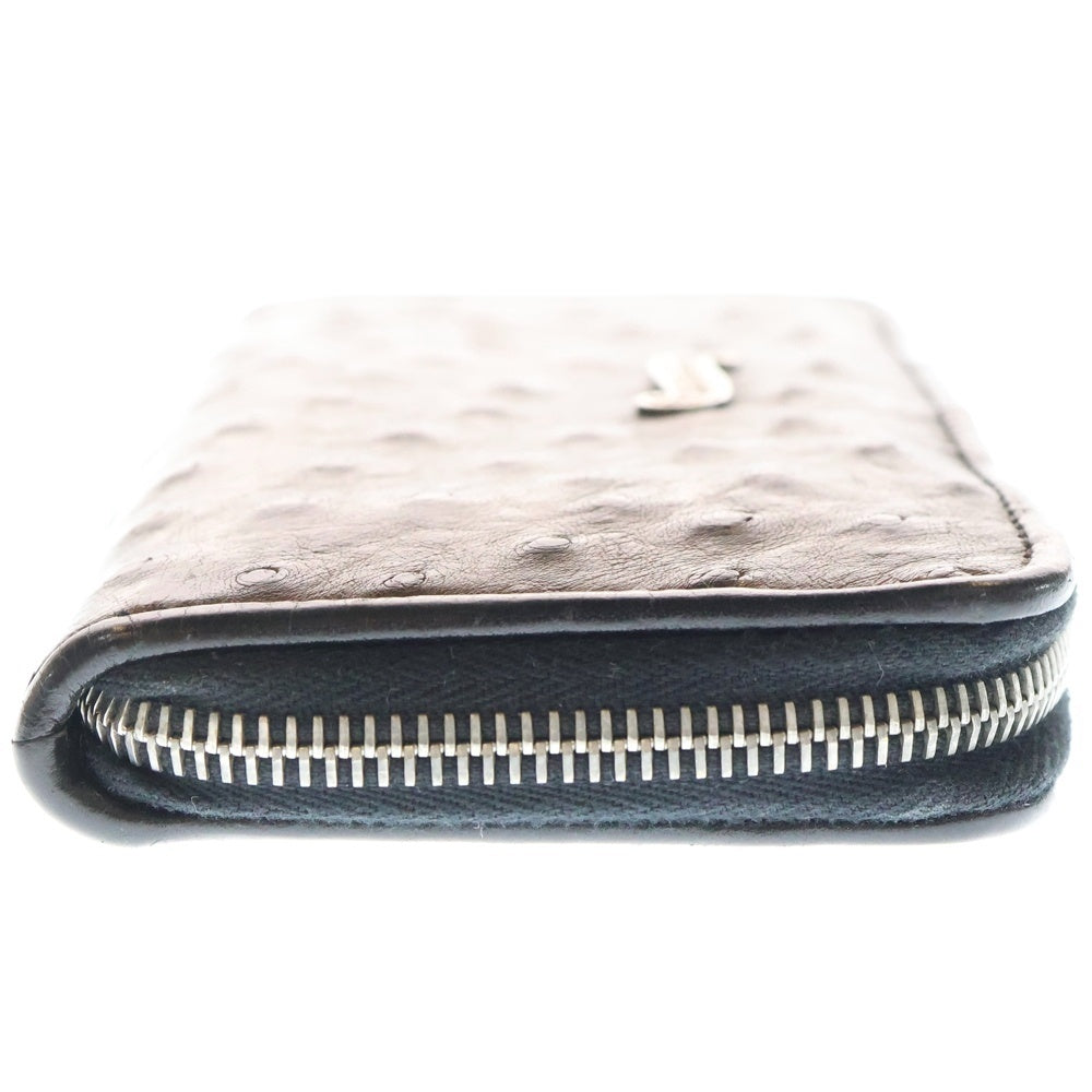 Bill Wall Leather/BWL(ビルウォールレザー) ラウンドジップ レザーウォレット 財布 ブラウン