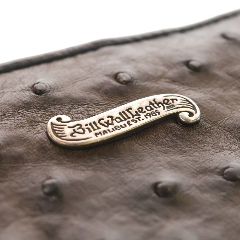 Bill Wall Leather/BWL(ビルウォールレザー) ラウンドジップ レザーウォレット 財布 ブラウン