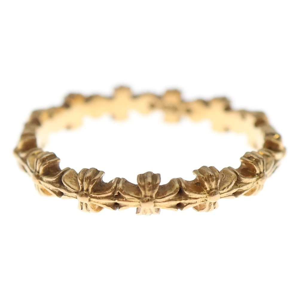 CHROME HEARTS(クロムハーツ) 22K TINY E CH PLS BAND タイニーECHプラスバンド リング ゴールド