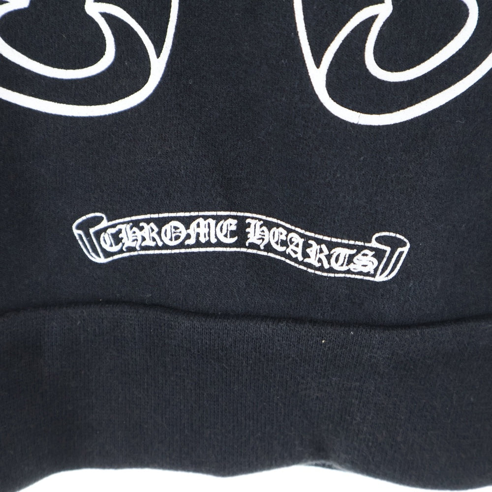 CHROME HEARTS(クロムハーツ) Multi Color Horseshoe マルチホースシュープリント プローバーパーカー ブラック