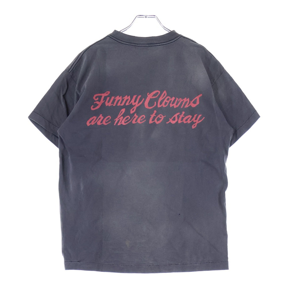 SAINT MICHAEL(セントマイケル) 24SS MAGICAL SAINT マジカルセント ダメージ加工半袖Tシャツ グレー SM-YS8-0000-006