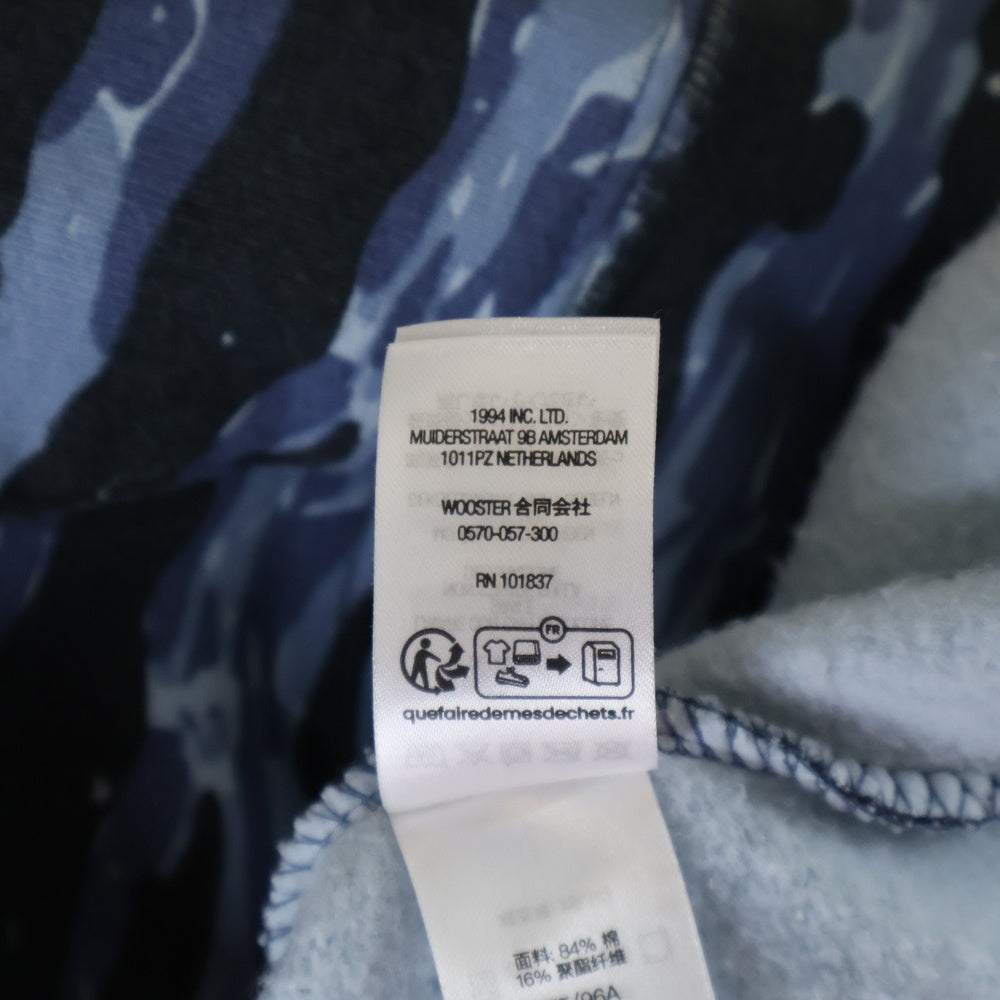 SUPREME(シュプリーム) Small Box Hooded Sweatshirt スモールボックスロゴ プルオーバーパーカー ブルー