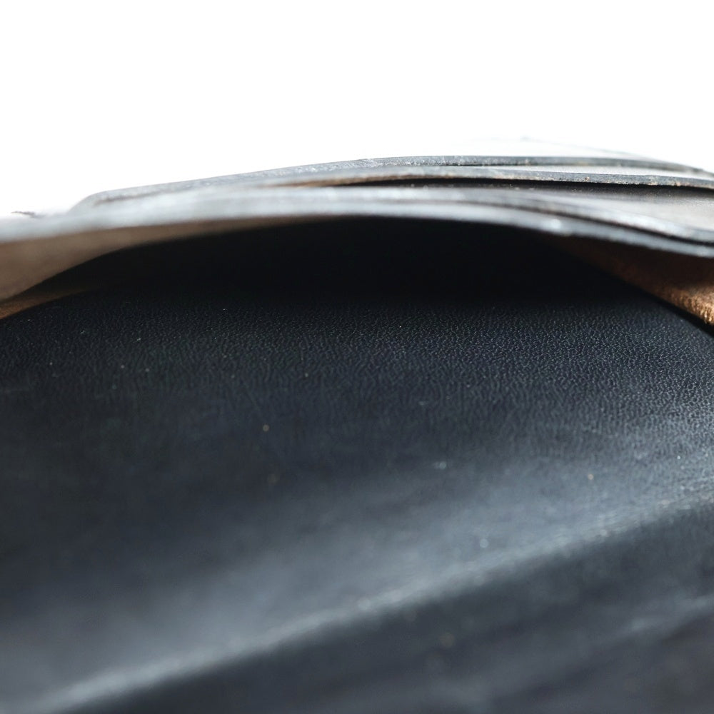 WING ROCK(ウィングロック) コンチョ付き 長財布 ウォレット ブラック