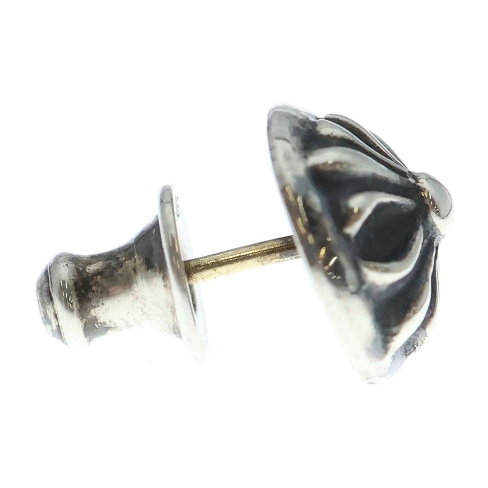CHROME HEARTS(クロムハーツ) STUD CRSBLL クロスボールスタッドピアス シルバー BCA110