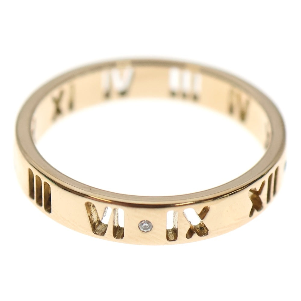 TIFFANY & Co.(ティファニー) ピアスドアトラス 4ダイヤモンド リング ゴールド