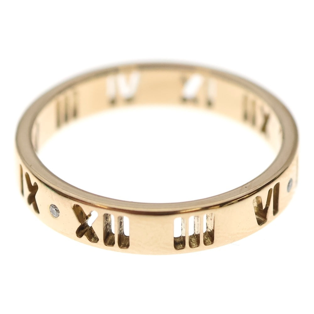 TIFFANY & Co.(ティファニー) ピアスドアトラス 4ダイヤモンド リング ゴールド