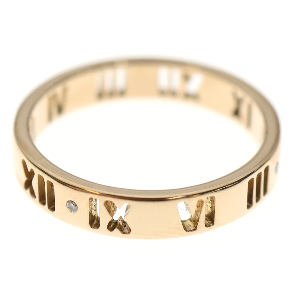TIFFANY & Co.(ティファニー) ピアスドアトラス 4ダイヤモンド リング ゴールド