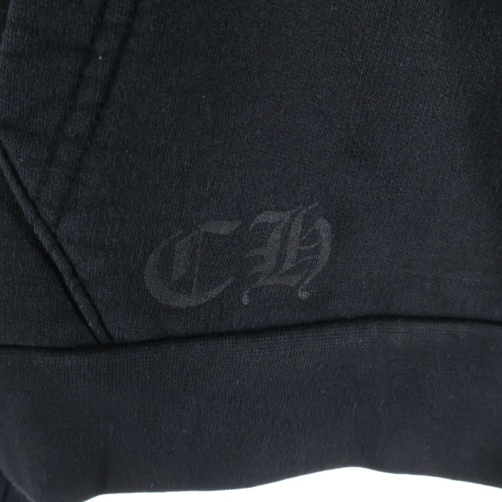 CHROME HEARTS(クロムハーツ) SWTSHRT HD ZIP マイアミ限定ジップアップパーカー ブラック