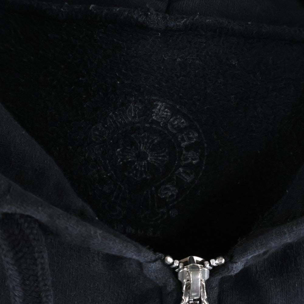 CHROME HEARTS(クロムハーツ) SWTSHRT HD ZIP マイアミ限定ジップアップパーカー ブラック