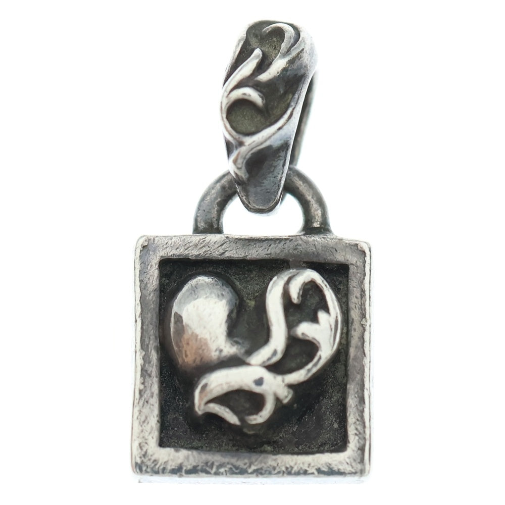 CHROME HEARTS(クロムハーツ) FRAMED HEART フレームドハート チャーム ペンダントトップ シルバー BCA273