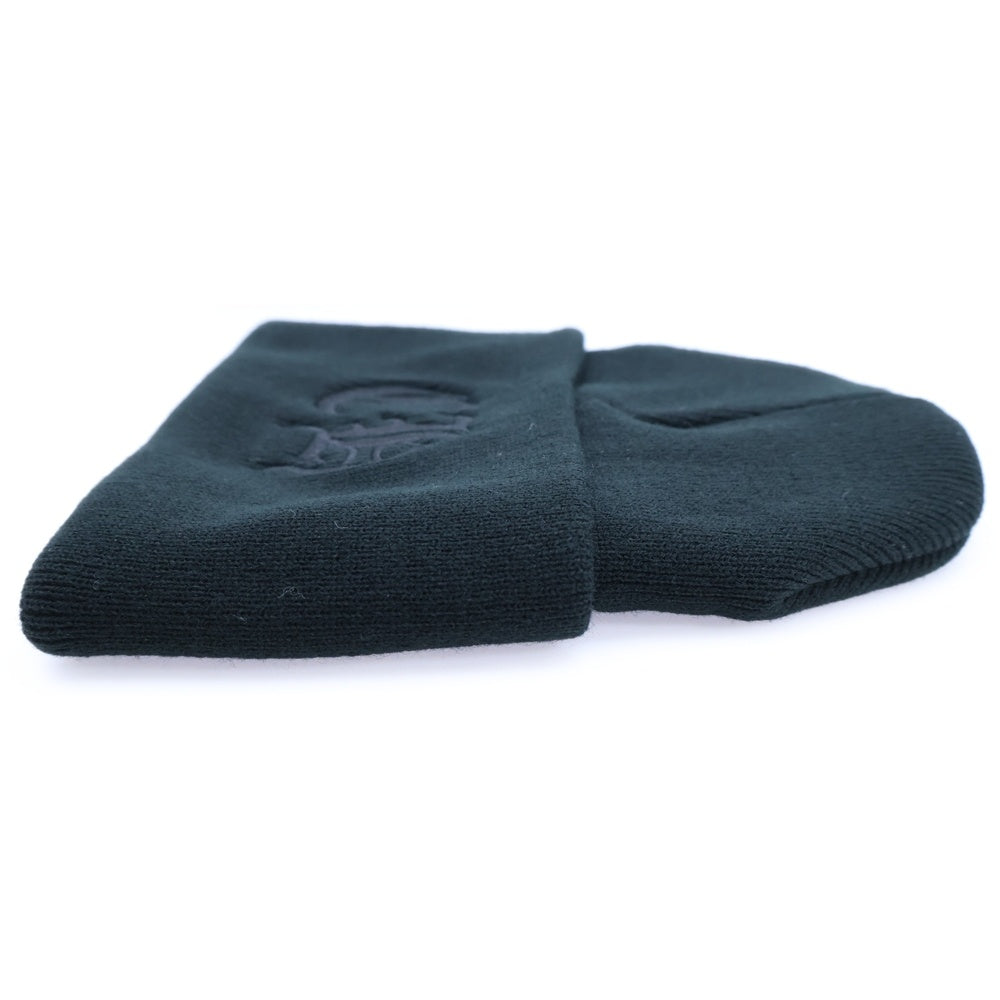 WOOL WATCH CAP CH刺繍 ビーニー帽子 ブラック 新作 WATCH BEANIE