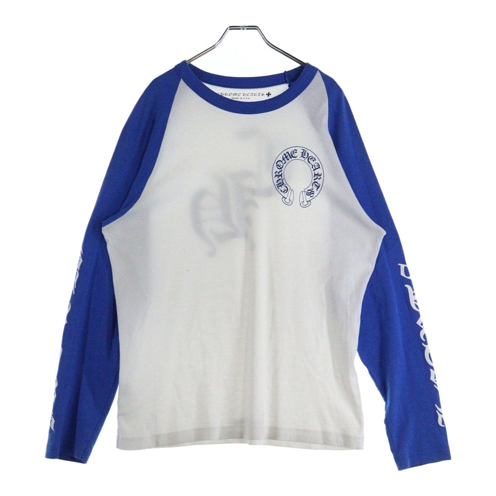 CHROME HEARTS(クロムハーツ) Raglan Sleeve Tee バックCHプリント