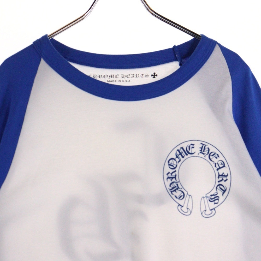 CHROME HEARTS(クロムハーツ) Raglan Sleeve Tee バックCHプリント