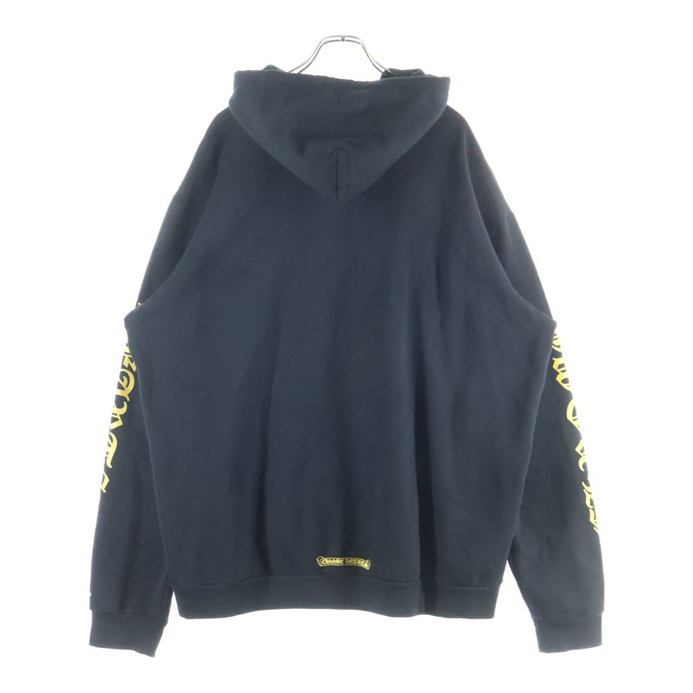 CHROME HEARTS(クロムハーツ) Yellow Sleeve Logo Pullover Hoodie
