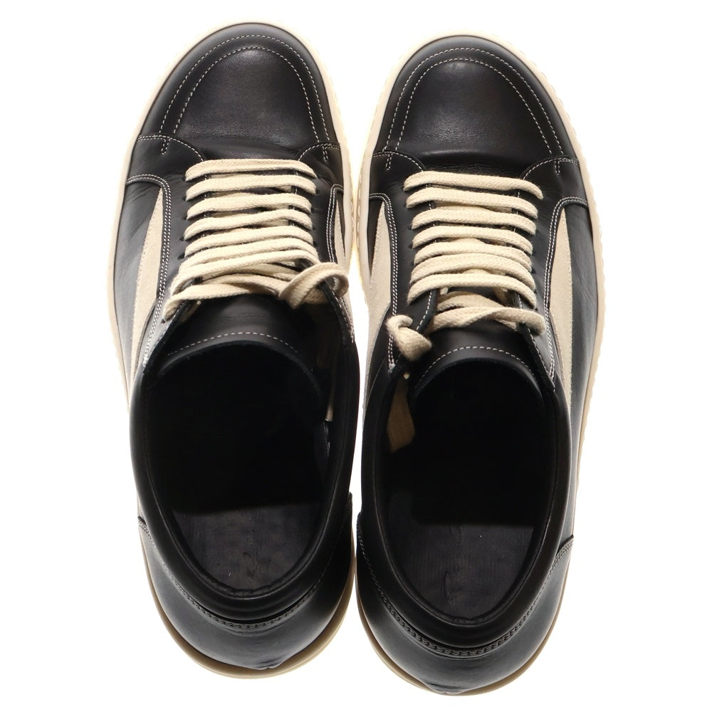 Rick Owens(リックオウエンス) VINTAGE SNEAKS RU01C4897LPOLVS ヴィンテージスニーカー ブラック/ホワイト