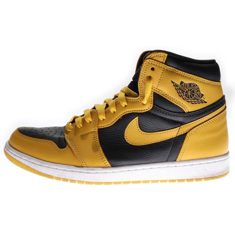 NIKE(ナイキ) AIR JORDAN 1 RETRO HIGH OG TAXI 555088-701 エアジョーダン 1 レトロ タクシー ハイカットスニーカー シューズ イエロー/ブラック US11/29cm