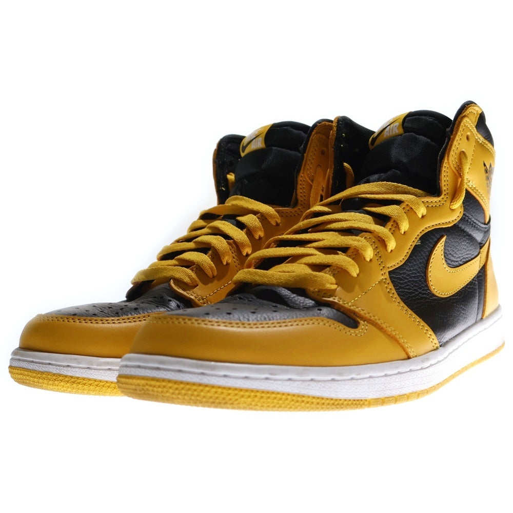 NIKE(ナイキ) AIR JORDAN 1 RETRO HIGH OG TAXI 555088-701 エアジョーダン 1 レトロ タクシー ハイカットスニーカー シューズ イエロー/ブラック US11/29cm