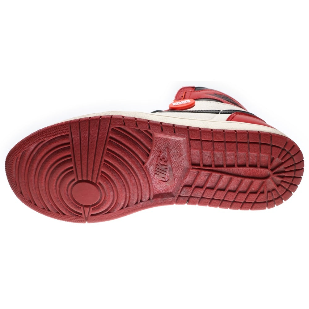 NIKE(ナイキ) AIR JORDAN 1 HIGH OG CHICAGO LOST & FOUND DZ5485-612 エアジョーダン1ハイロストアンドファウンド ハイカットスニーカー ホワイト/レッド US10.5/28.5cm