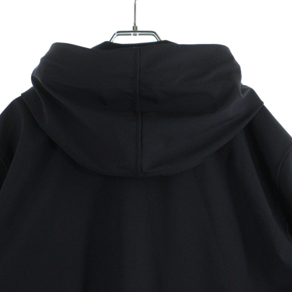 STONE ISLAND(ストーンアイランド) 21SS Soft Shell-R Hooded Jacket ソフト シェル フーデッド ジャケット パーカー ブラック 741540727