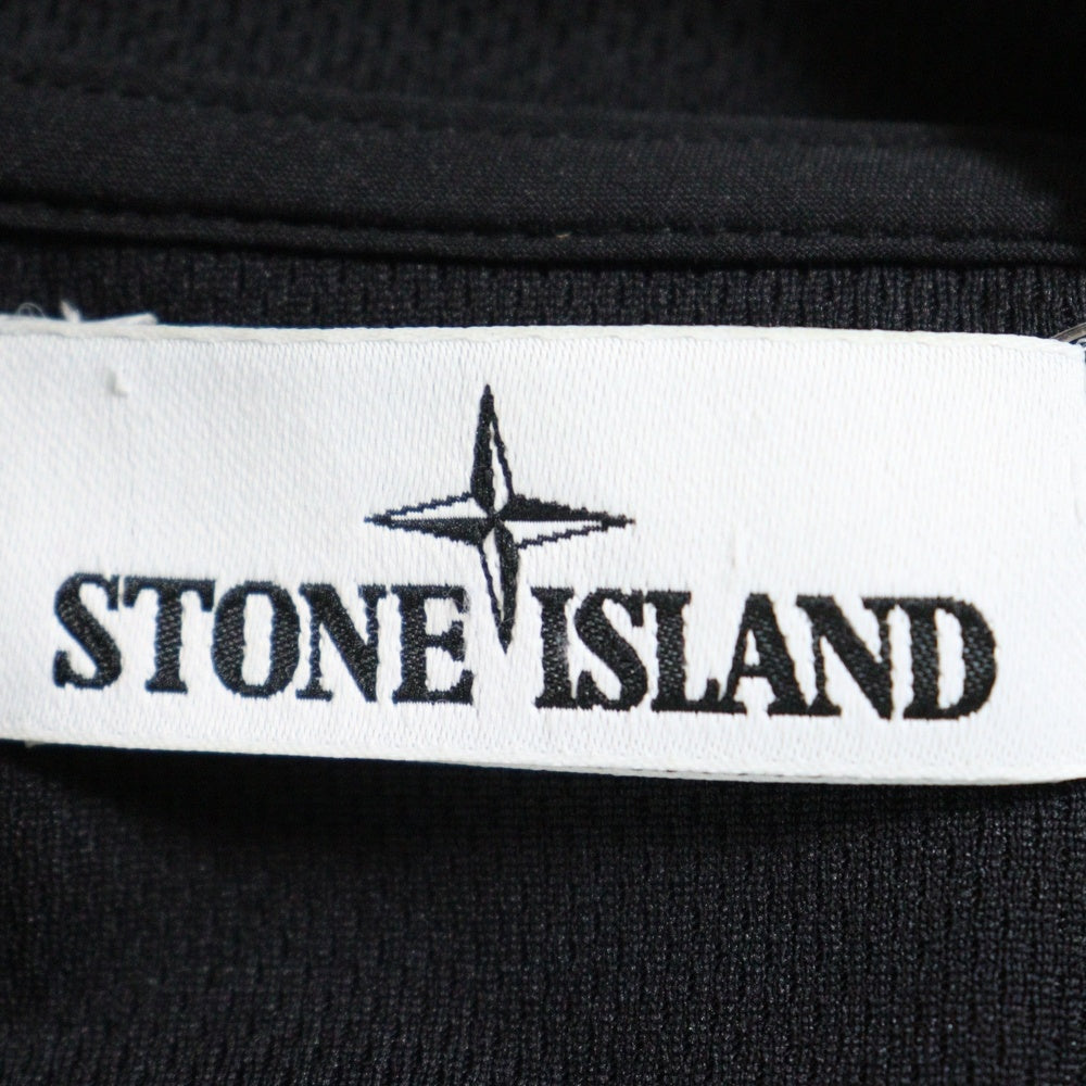 STONE ISLAND(ストーンアイランド) 21SS Soft Shell-R Hooded Jacket ソフト シェル フーデッド ジャケット パーカー ブラック 741540727