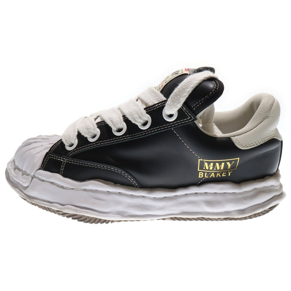 MAISON MIHARAYASUHIRO(メゾンミハラヤスヒロ) BLAKEY PUFFER OG Sole Leather Low ブレイキー パファー OG ソール レザー ローカットスニーカー ブラック/ホワイト A12FW723