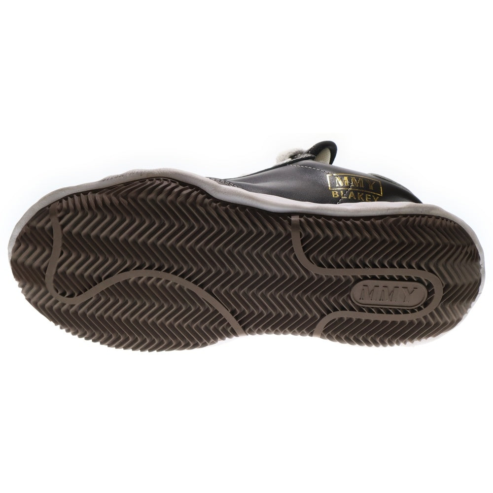 MAISON MIHARAYASUHIRO(メゾンミハラヤスヒロ) BLAKEY PUFFER OG Sole Leather Low ブレイキー パファー OG ソール レザー ローカットスニーカー ブラック/ホワイト A12FW723
