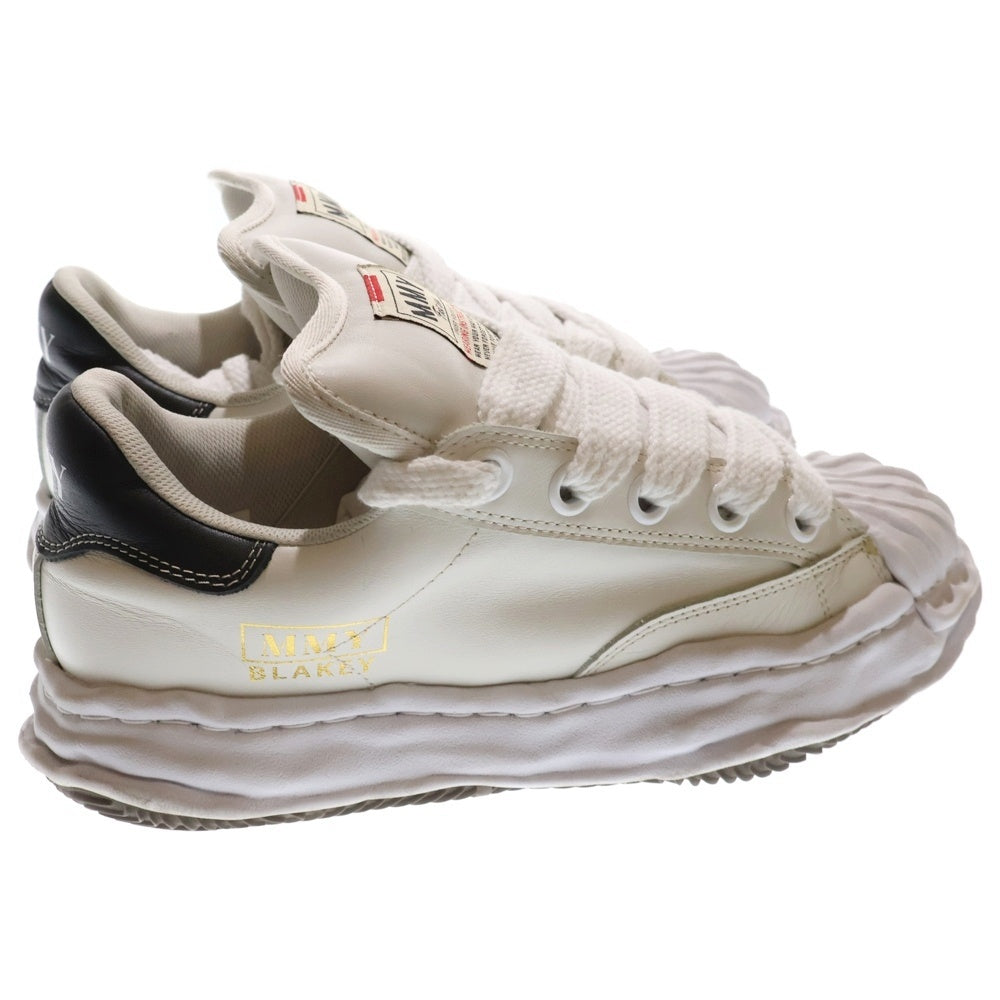 MAISON MIHARAYASUHIRO(メゾンミハラヤスヒロ) BLAKEY PUFFER OG Sole Leather Low ブレイキー パファー OG ソール レザー ローカットスニーカー ホワイト A12FW723