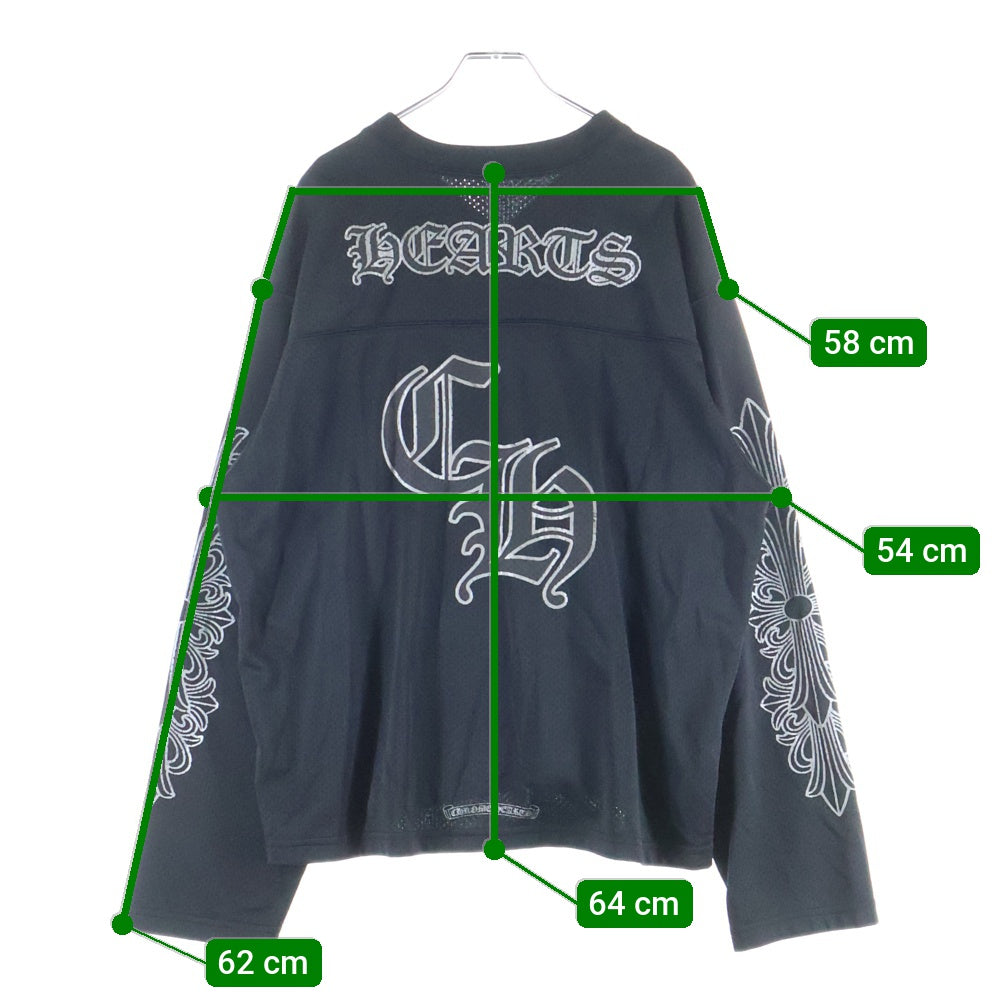 新品！クロムハーツ MESH WARM UP JERSEY CH メッシュ M クロムハーツ MESH WARM UP JERSEY CH メッシュ M CHROME HEARTS Mesh