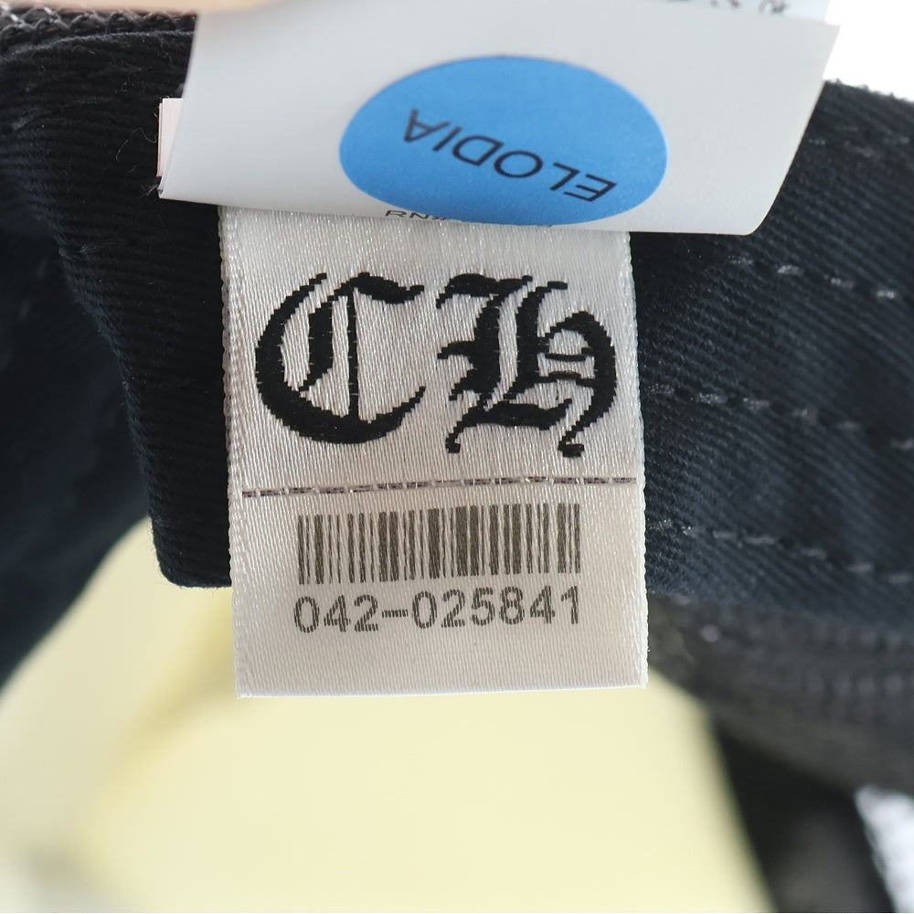 CHROME HEARTS(クロムハーツ) TRUCKER CAP トリコロール セメタリー クロスパッチ トラッカー キャップ 帽子 ブラック/ホワイト/マルチ