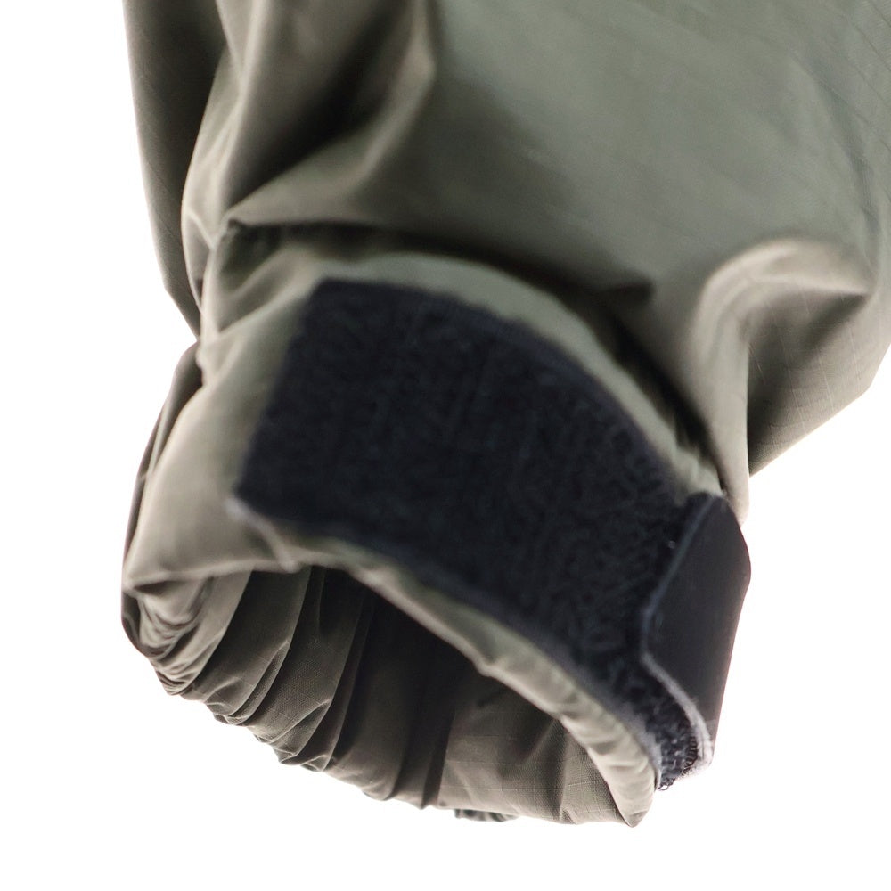 NANGA(ナンガ) ×DUFFER スタンドカラー ダウンジャケット カーキ