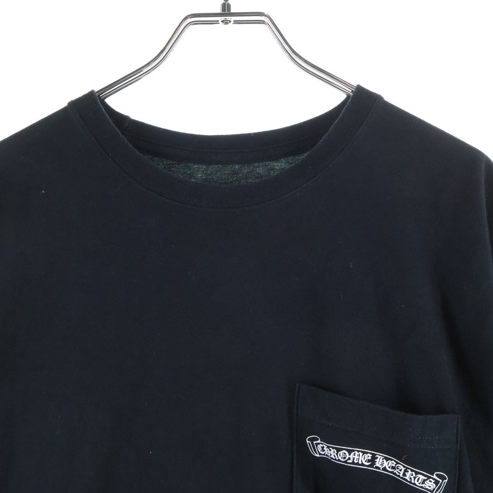 CHROME HEARTS バックプリント Tシャツ ブラック　黒 CHROME HEARTS（クロムハーツ） スター バックプリント 半袖Tシャツ