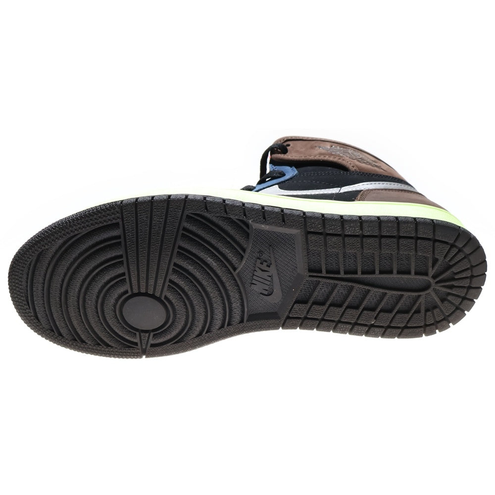 NIKE(ナイキ) AIR JORDAN 1 RETRO HIGH OG BAROQUE BROWN エアジョーダン1 レトロ ハイカットスニーカー マルチ US9/27cm 555088-201