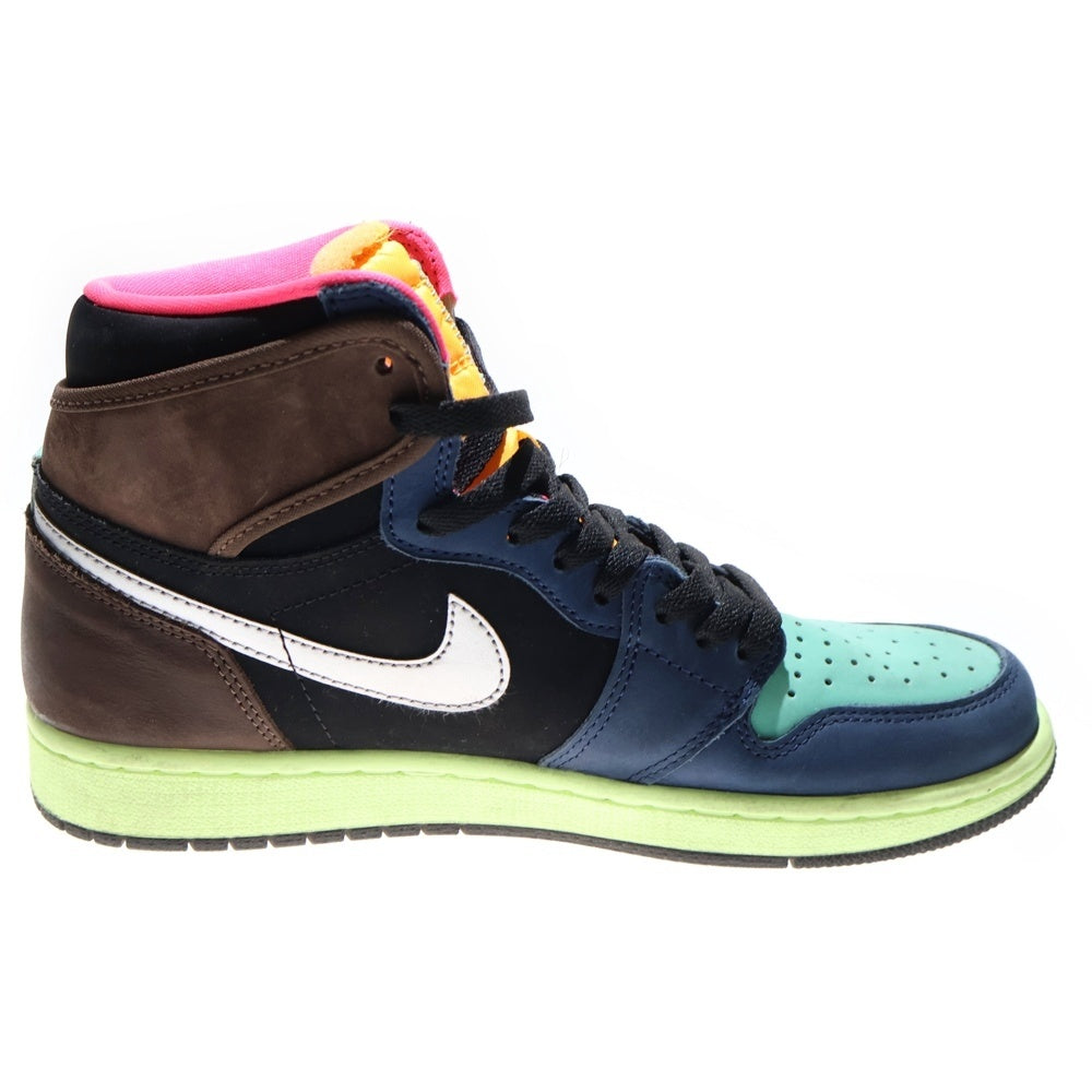 NIKE(ナイキ) AIR JORDAN 1 RETRO HIGH OG BAROQUE BROWN エアジョーダン1 レトロ ハイカットスニーカー マルチ US9/27cm 555088-201