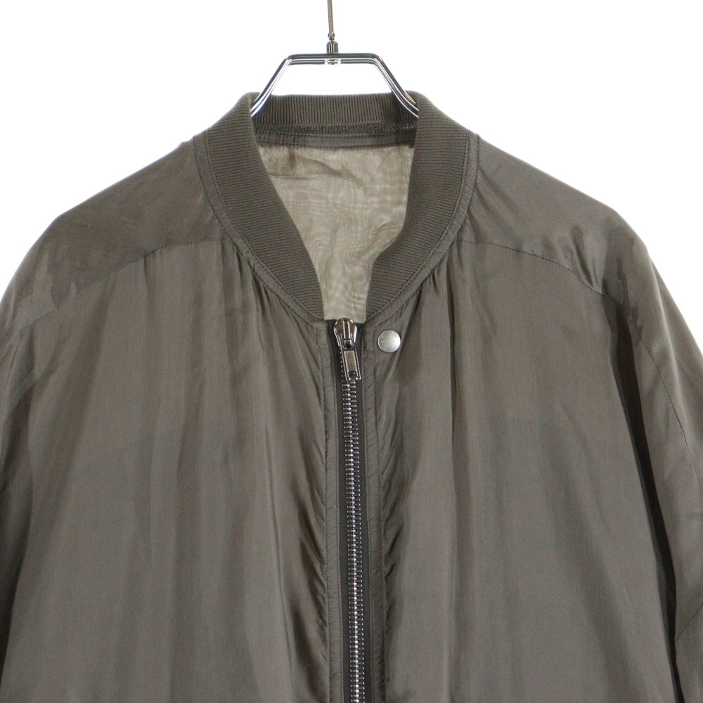 Rick Owens(リックオウエンス) 24SS JUMBO PETER FLIGHT JACKET ジャンボピーターフライトジャケット ブルゾン カーキ RU01D3795-J