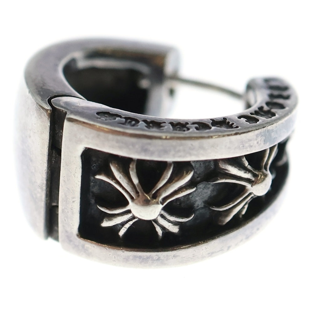 CHROME HEARTS(クロムハーツ) NARROW V-CHX L ナローV CHX シルバーピアス