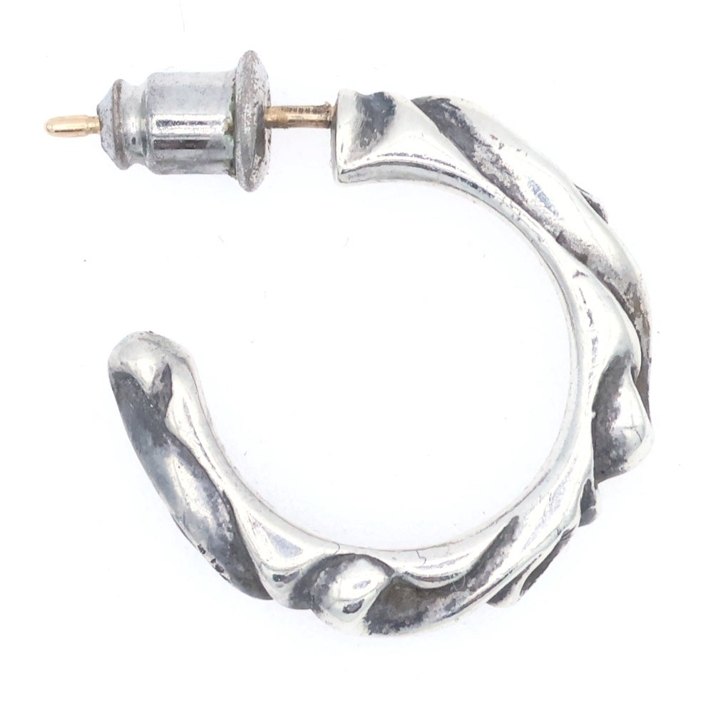 CHROME HEARTS(クロムハーツ) HOOP SCROOL スクロール フープピアス