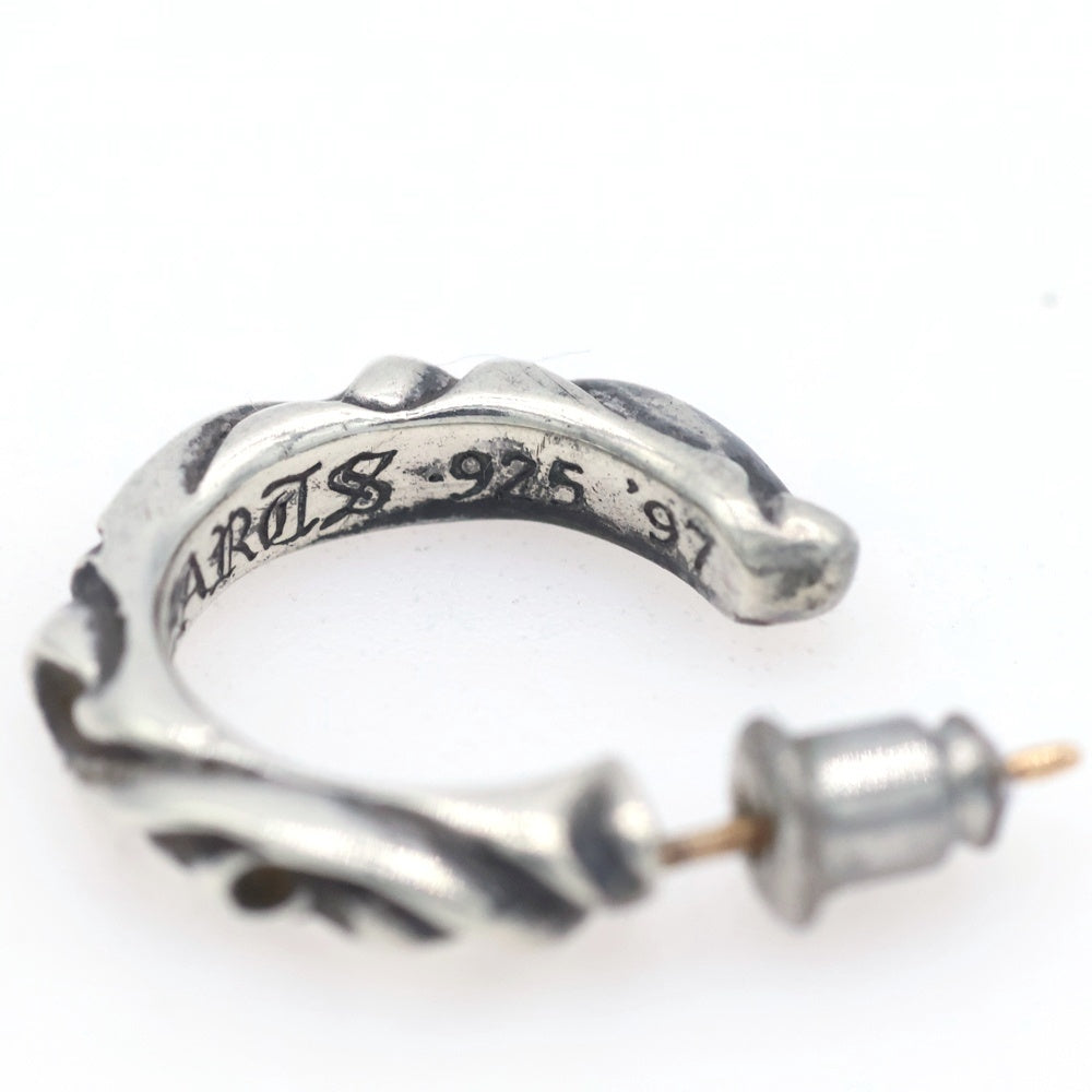 CHROME HEARTS(クロムハーツ) HOOP SCROOL スクロール フープピアス