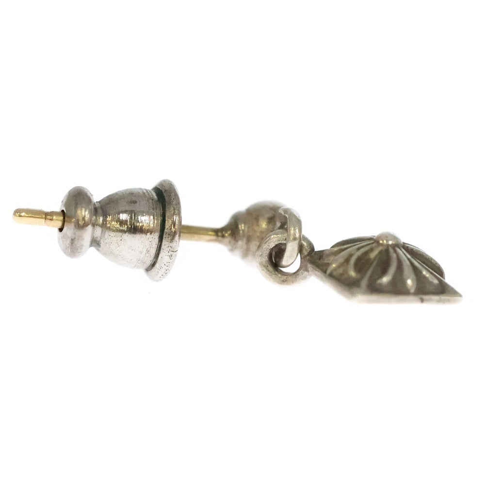 CHROME HEARTS(クロムハーツ) PYRAMID PLS DROP ピラミッド ドロップピアス シルバー
