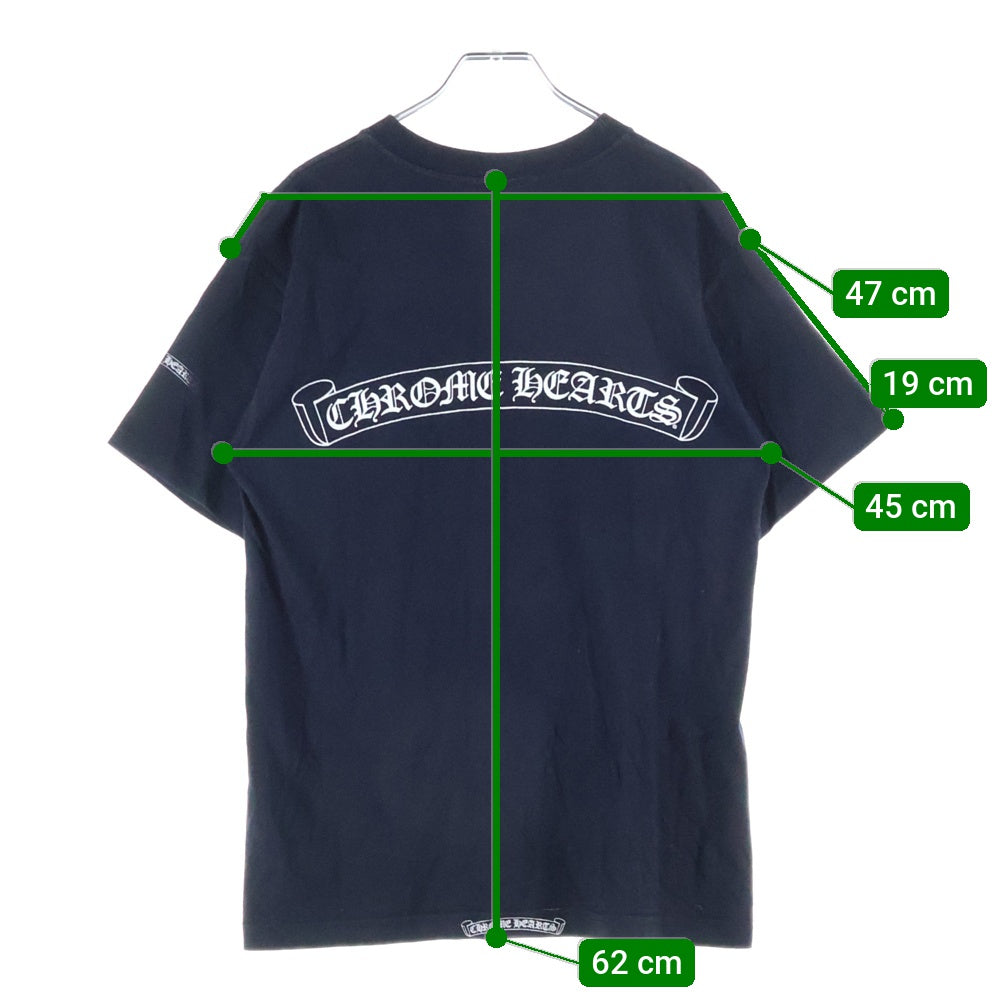 CHROME HEARTS(クロムハーツ) OLD NECK LOGO T-SHIRTS オールド