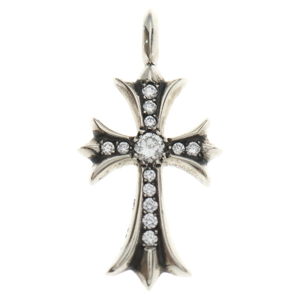 CHROME HEARTS(クロムハーツ) TNY CRSF P/DIA タイニーファットクロス PAVEダイヤ ペンダントトップ シルバー BCA323