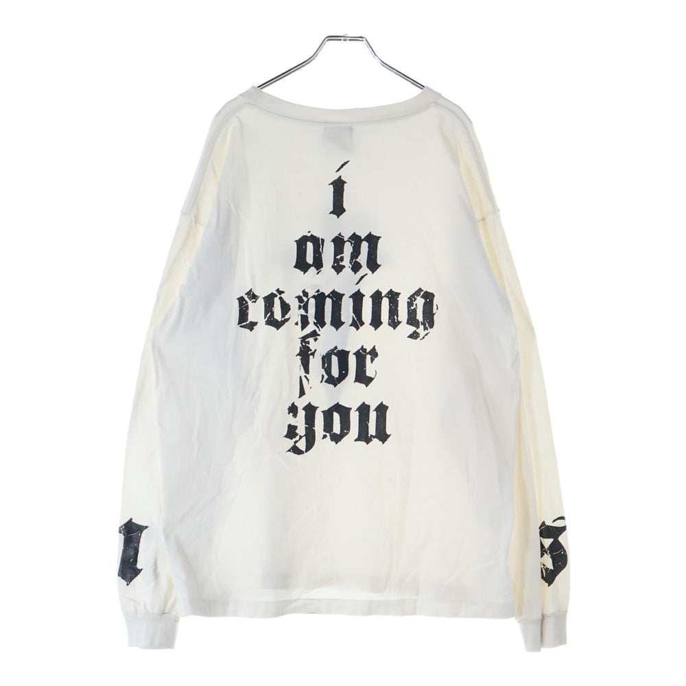 SAINT MICHAEL(セントマイケル) 22SS LS TEE SM ヴィンテージ加工