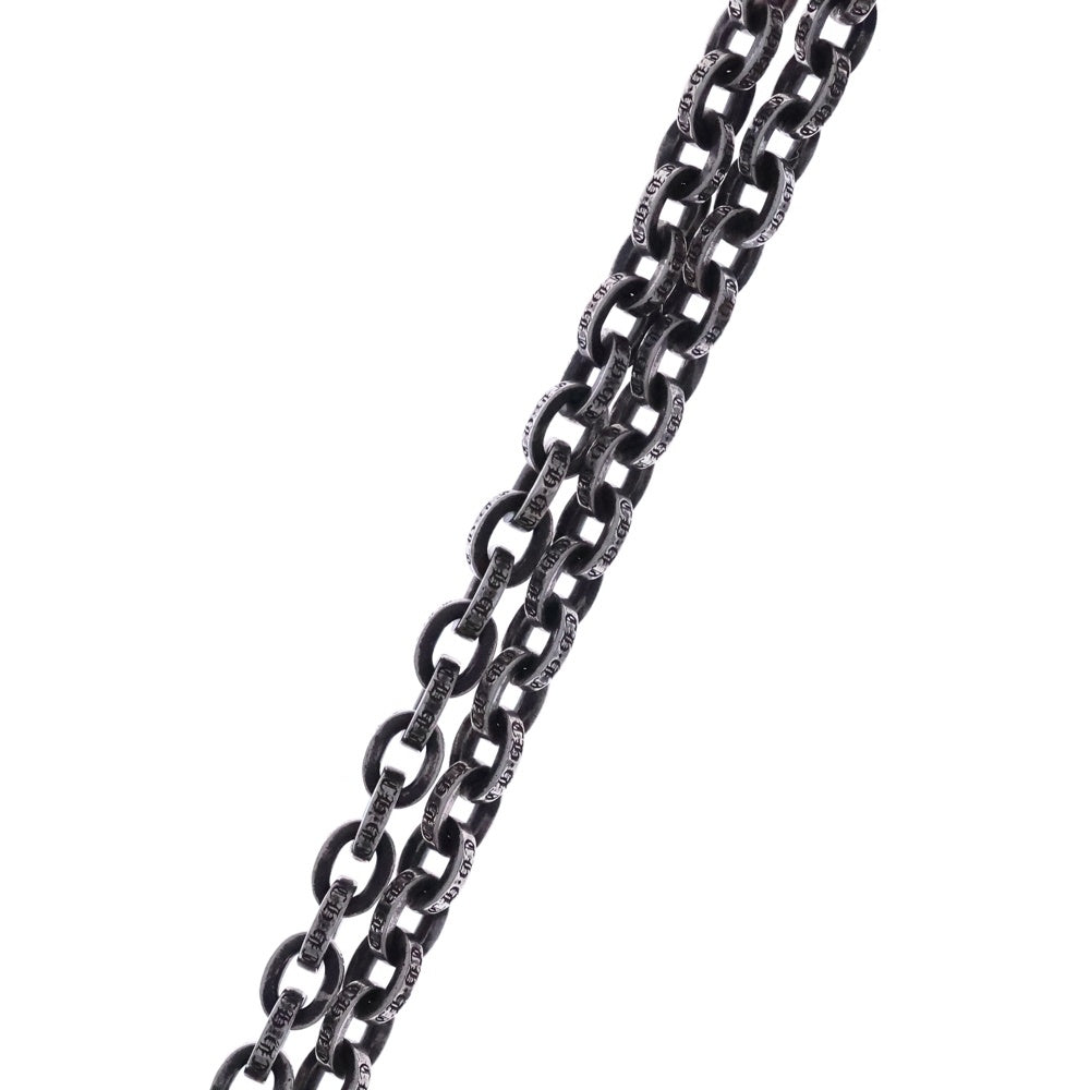 CHROME HEARTS(クロムハーツ) 30inch PPR CHN SML CH CRS ペーパーチェーン スモールCHクロス ネックレス シルバー